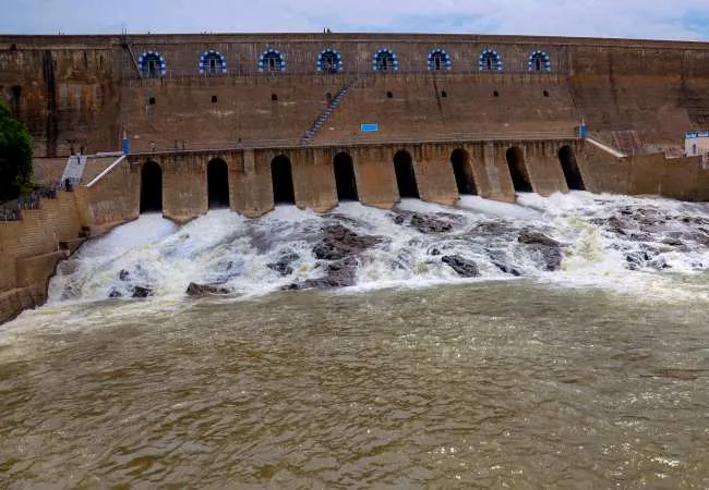 salem district mettur dam water